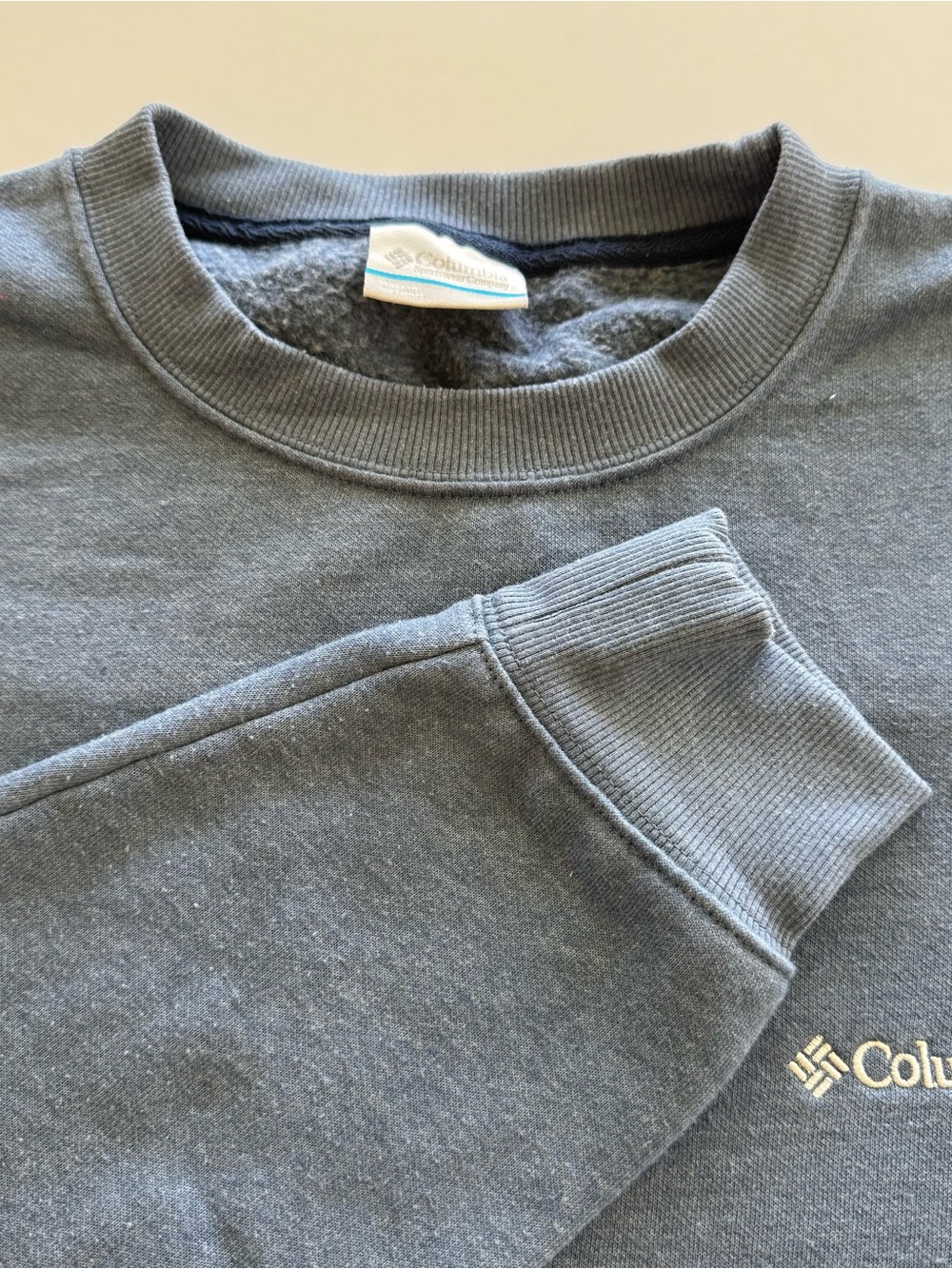 Columbia Men’s Crewneck Sweatshirt - XL Light Blue